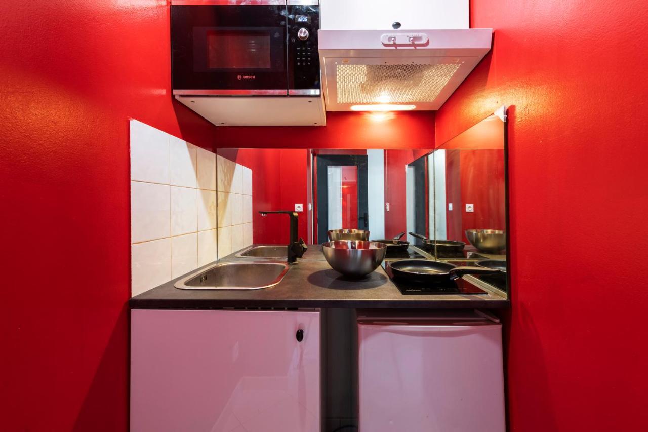 Appartement Entier - Le Mondrian - 1Ch Check-In 24H Villeurbanne Buitenkant foto