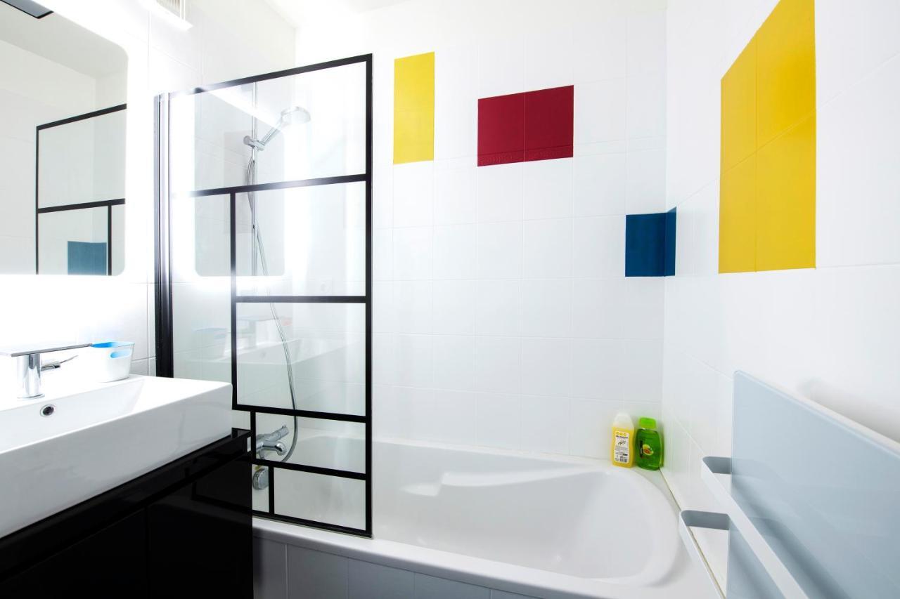 Appartement Entier - Le Mondrian - 1Ch Check-In 24H Villeurbanne Buitenkant foto